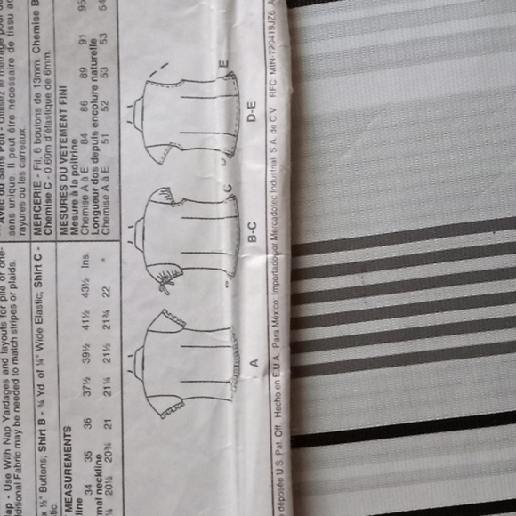 Sewing pattern - Picture 3 of 5